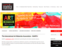 Tablet Screenshot of namta.org